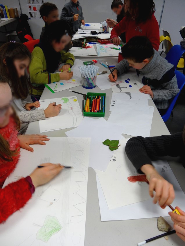 Classe de CE2-CM1 école élémentaire publique du Moulin à Vent, Montfort-sur-Meu