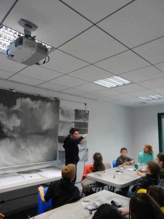 Rencontre avec Angélique Lecaille - classe de CM1 Pays Pourpré Montfort-sur-Meu