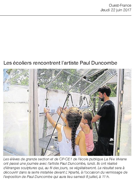 Ouest-France du jeudi 22 juin 2017