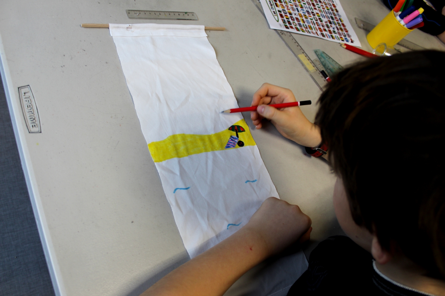 Visite-atelier - Classe de CM2 de l'école La Fée Viviane d'Iffendic