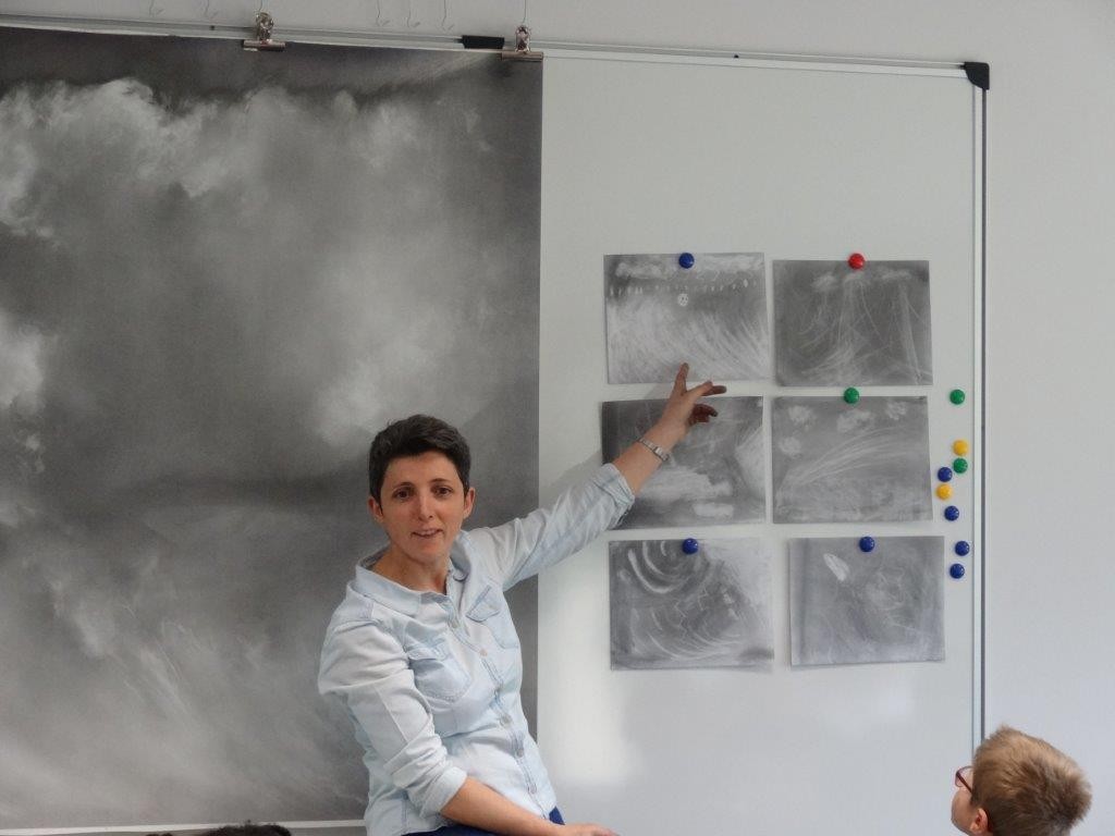 Rencontre avec Angélique Lecaille - classe de CP Les Trois rivières Breteil