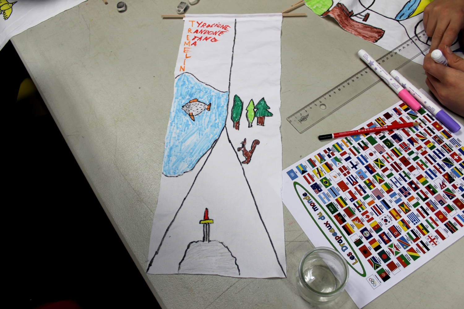 Visite-atelier - Classe de CM2 de l'école La Fée Viviane d'Iffendic