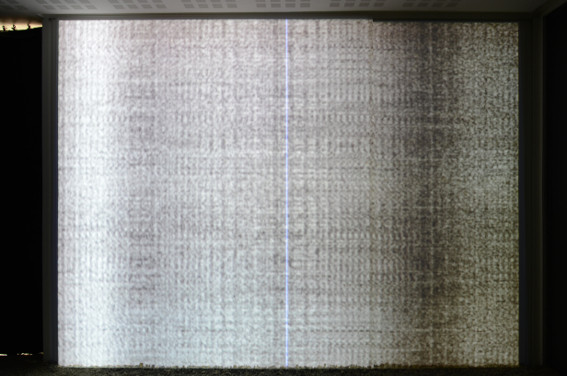 Vue de l'exposition Cécile Beau et Nicolas Montgermont, Radiographie, 2013. Photo : Hervé Beurel.