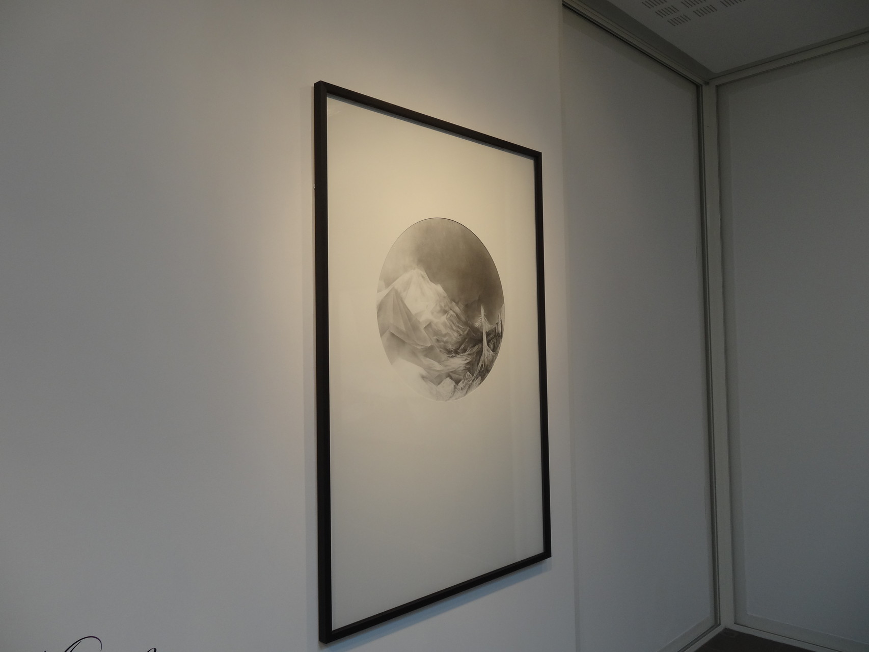 Vues de l'exposition Angélique Lecaille, After Dawn, 2014.