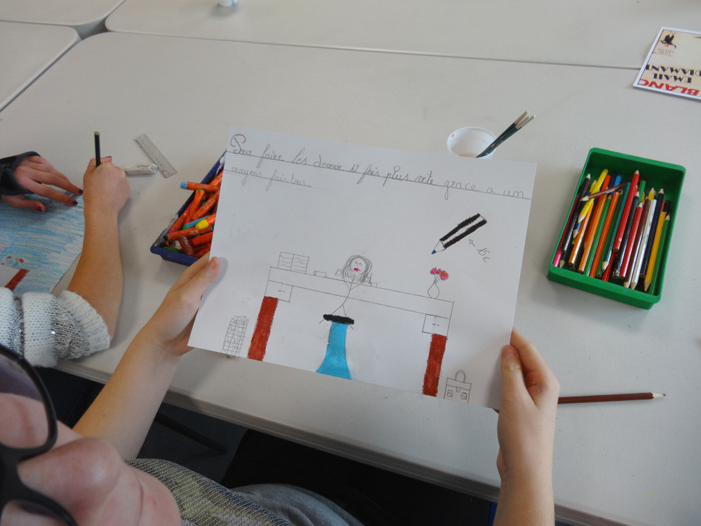 Classe de 5ème collège Louis Guilloux, Montfort-sur-Meu