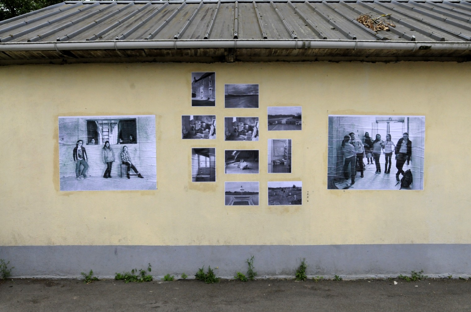 Vernissage de l'exposition "D'une école à une autre", école Gimbert de Guignen, 18 juin 2015.