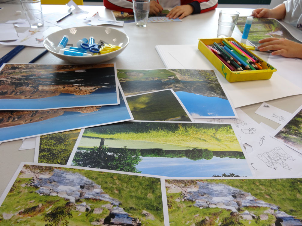 Goûter artistique en famille du 15 août 2014