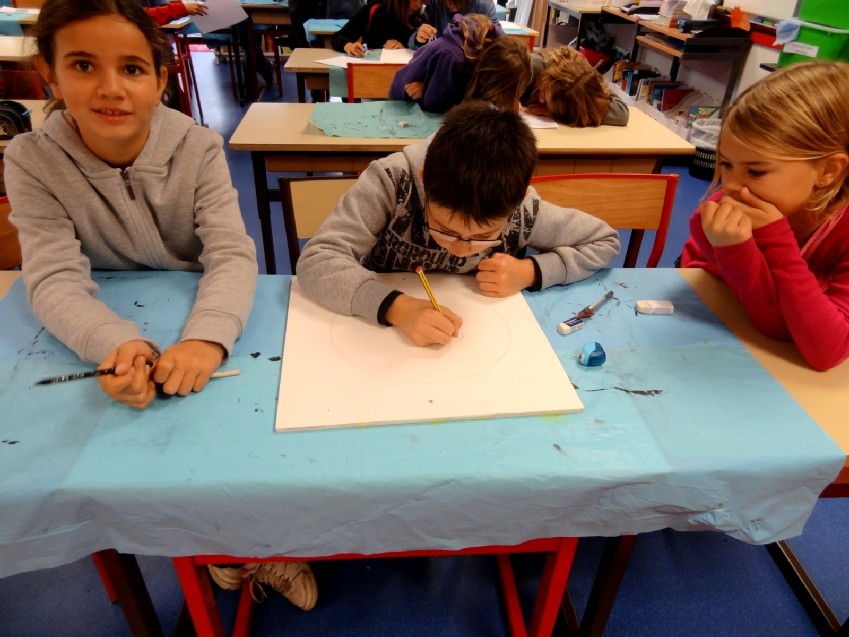 Rencontre-atelier avec Thomas Tudoux - CM2 Ecole élémentaire publique Moulin à Vent, Montfort-sur-Meu