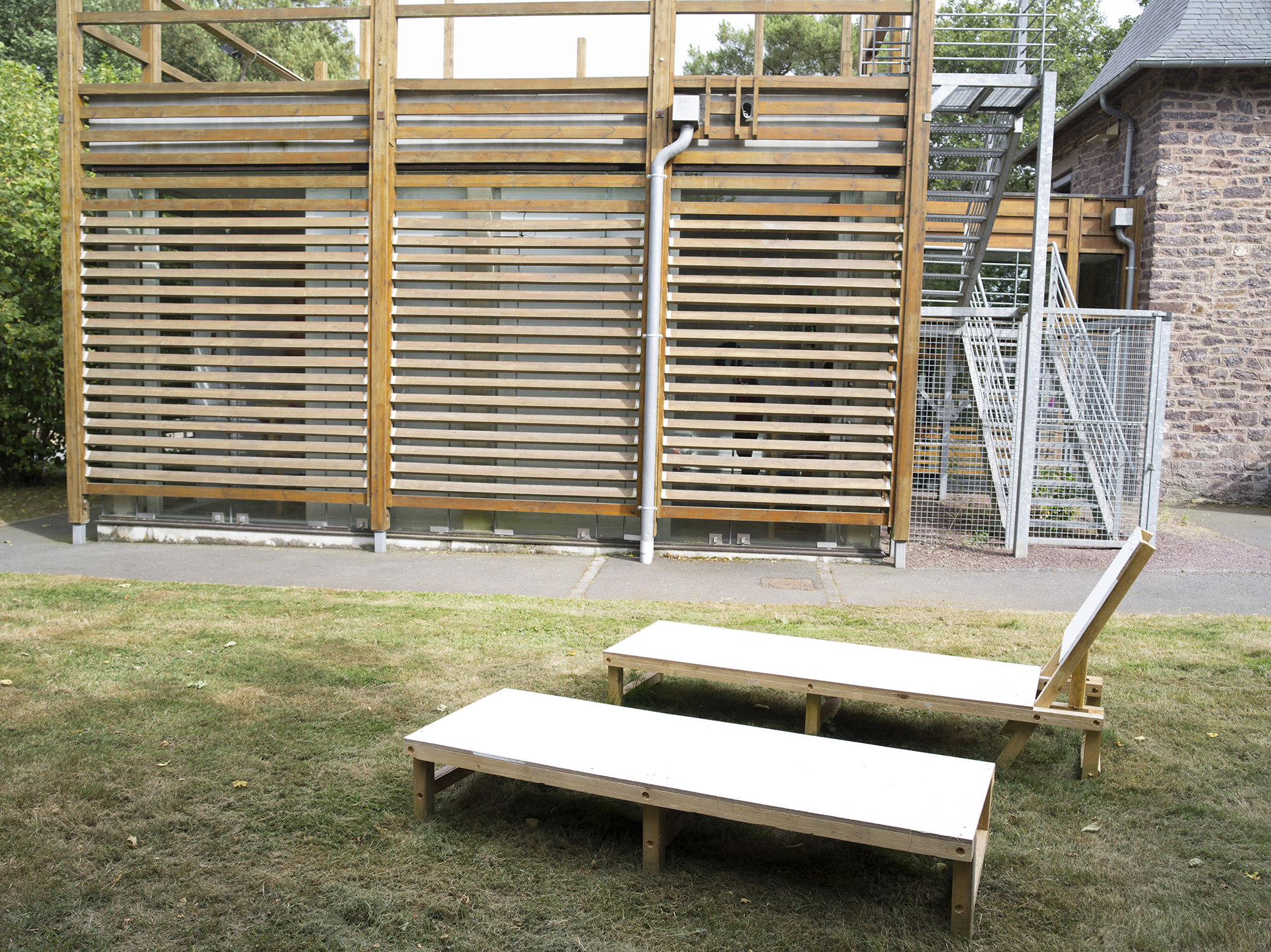 Vues de l'xposition Anaïs Touchot, J'y laisserai ma vieille peau. Photo : Vincent Malassis