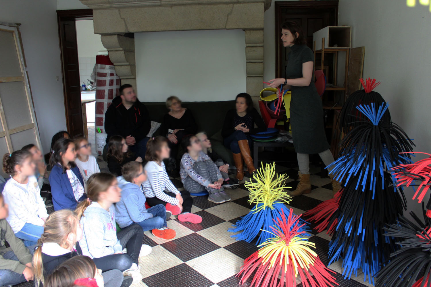 Classe de CE1-CE2 de l'école du Moulin à Vent de Montfort-sur-Meu