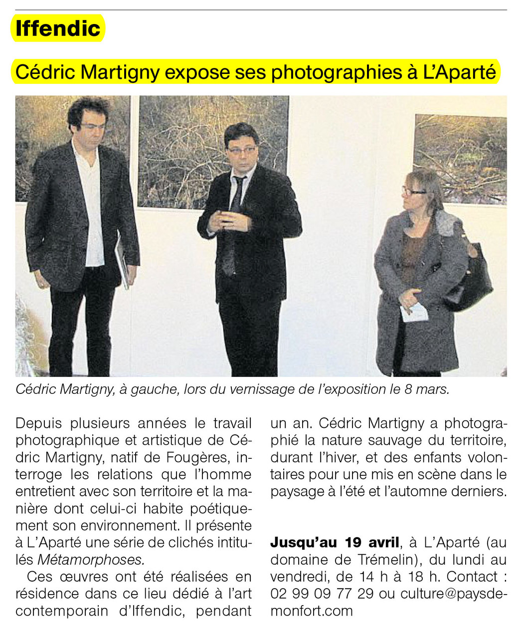 Ouest-France - 19 mars 2013