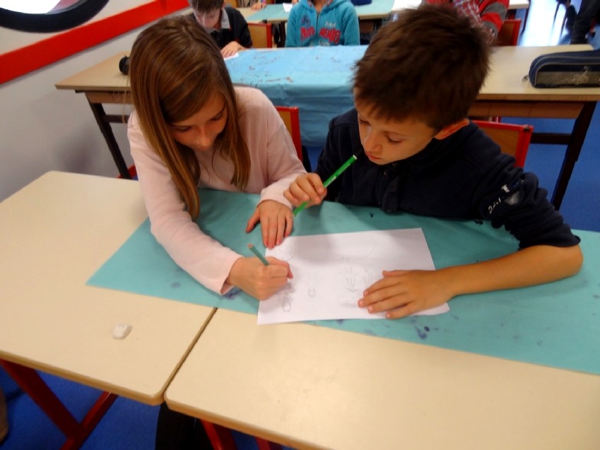 Rencontre-atelier avec Thomas Tudoux - CM2 Ecole élémentaire publique Moulin à Vent, Montfort-sur-Meu