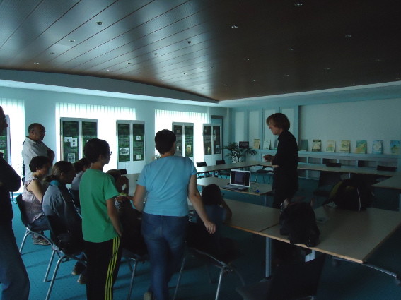 Présentation de son travail par l'artiste Pascal Mirande