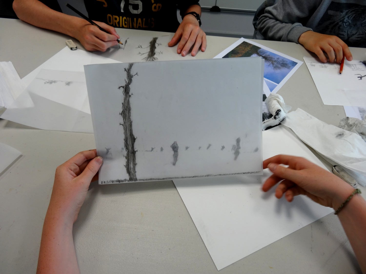 Classe de 4ème du collège Louis Guilloux, Montfort-sur-Meu