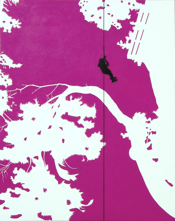 Franck et Olivier Turpin, Modulations painting, 2010.