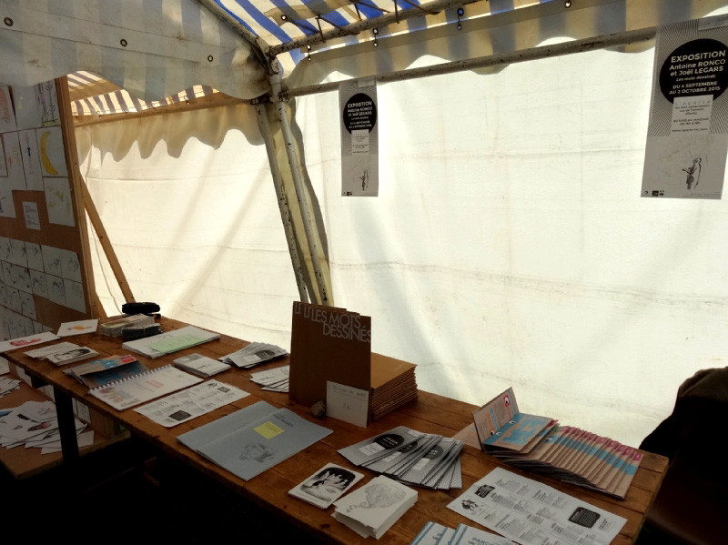 Stand Montfort Communauté au festival Pré en Bulles