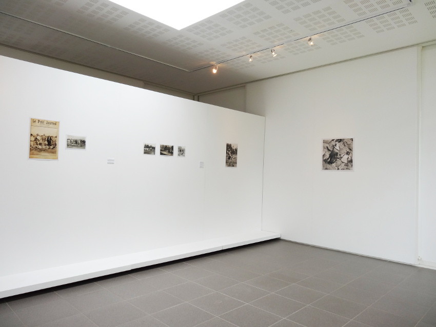 Vue de l'exposition, Allegorie Allegora, 2014. © L'aparté, lieu d'art contemporain.