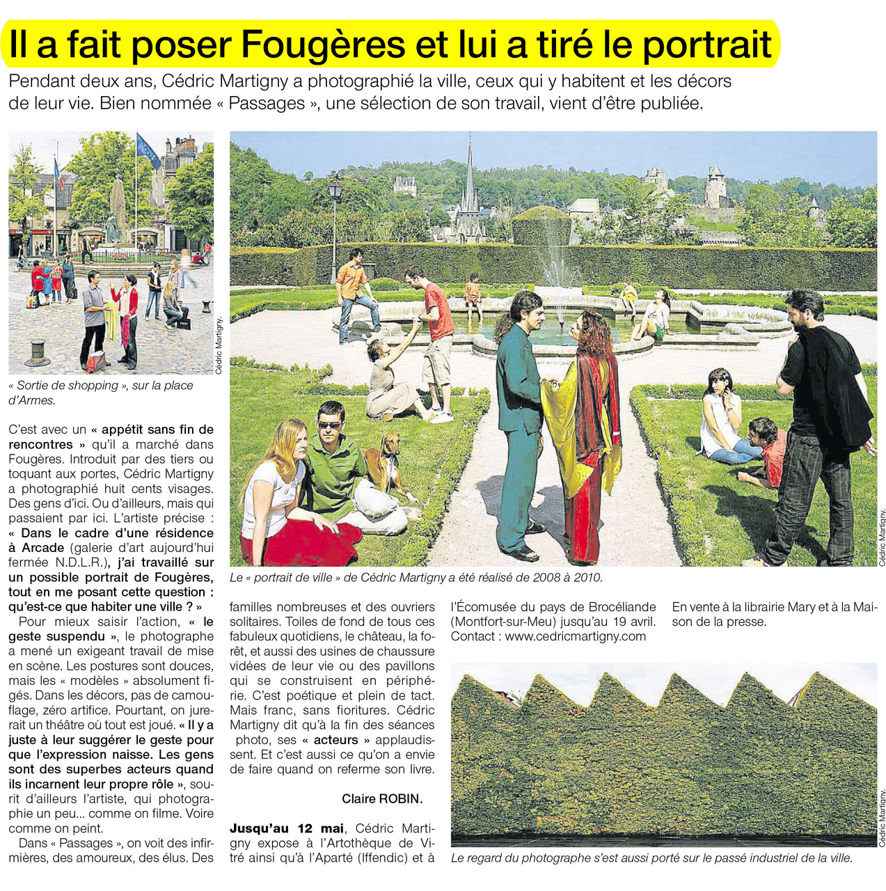 Ouest-France - 21 mars 2013