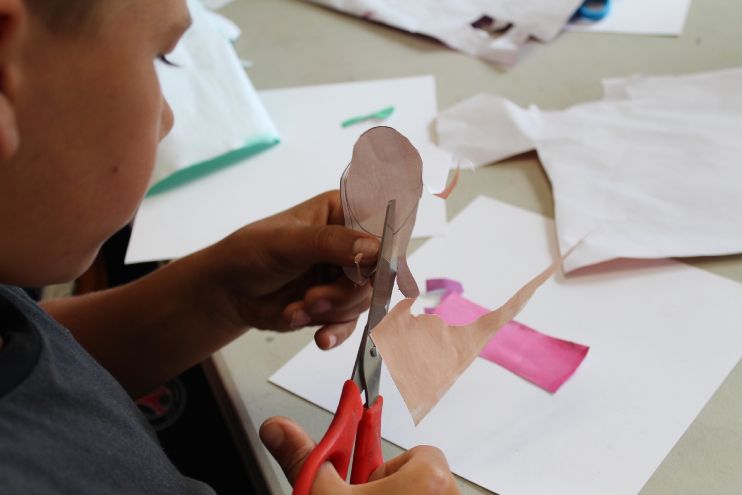 Classe de CM2 de l'école élémentaire publique les 3 rivières de Breteil