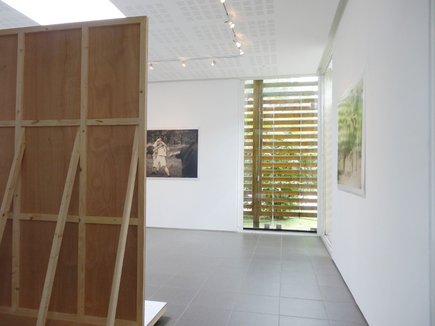Vue de l'exposition, Allegorie Allegora, 2014. © L'aparté, lieu d'art contemporain.