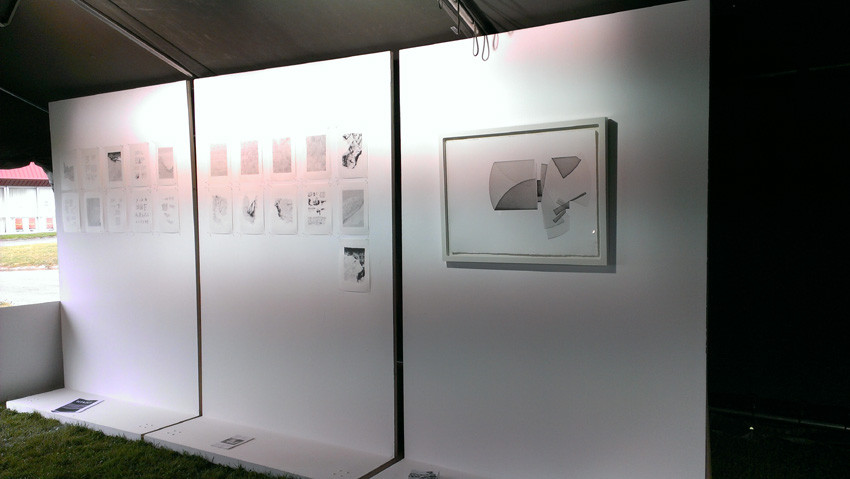 Participation de L'aparté à la 6ème édition du festival de BD Pré en bulles, à Bédée.