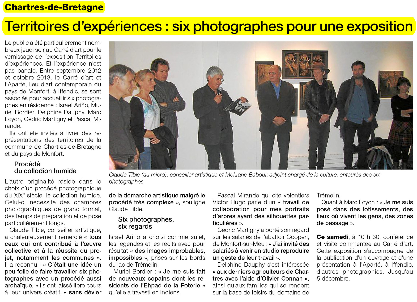 Ouest-France - 12 octobre 2013