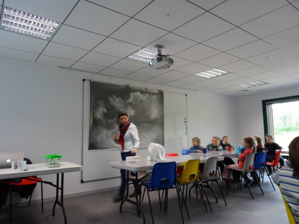 Rencontre avec Angélique Lecaille - classe de CP Les Trois rivières Breteil