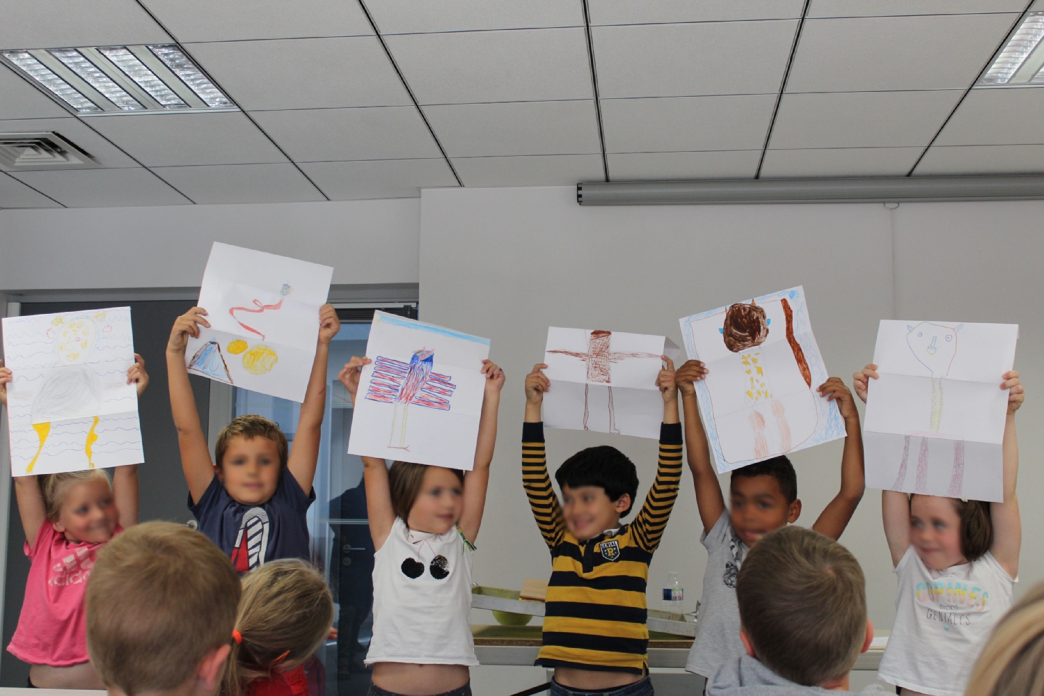 Classe de CP de l'école Saint-Michel de Bédée