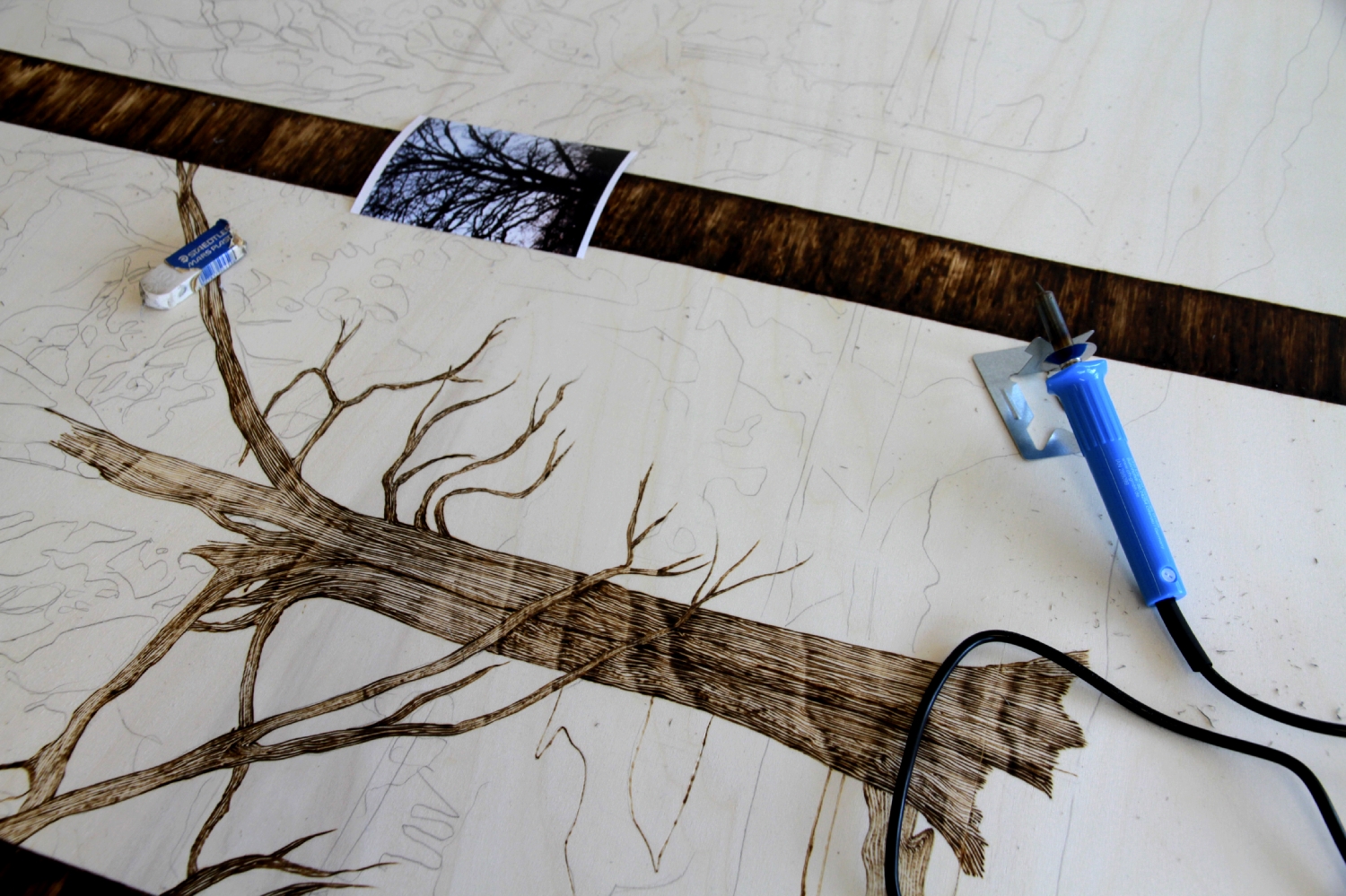 Travail en cours, "Panorama". Photo : Julie Meyer