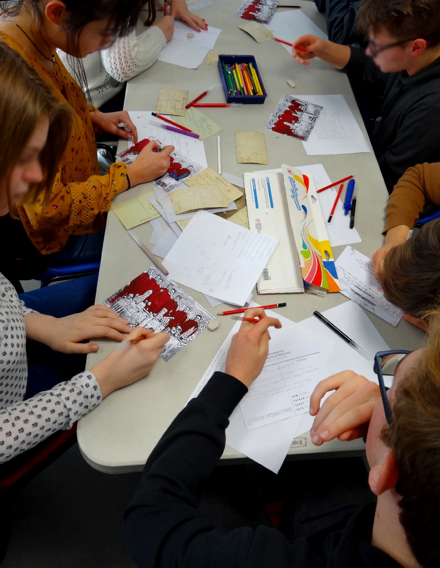 Première Littéraire du lycée René Cassin de Montfort-sur-Meu