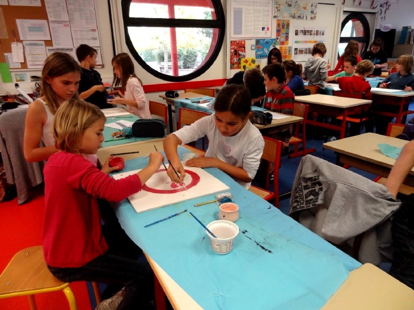 Rencontre-atelier avec Thomas Tudoux - CM2 Ecole élémentaire publique Moulin à Vent, Montfort-sur-Meu