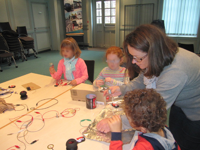 Atelier avec Diane Grenier - CP école élémentaire publique du Moulin à Vent, Montfort/Meu