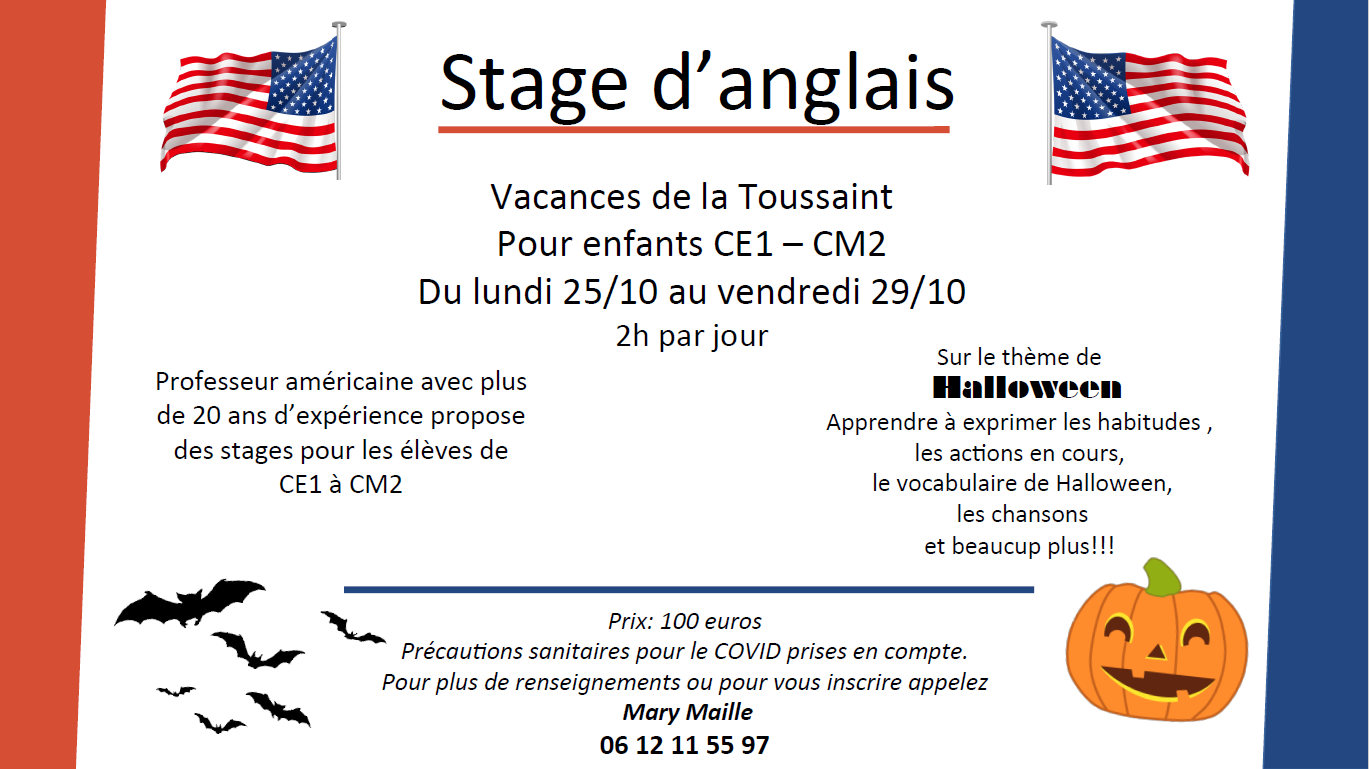 Stage anglais