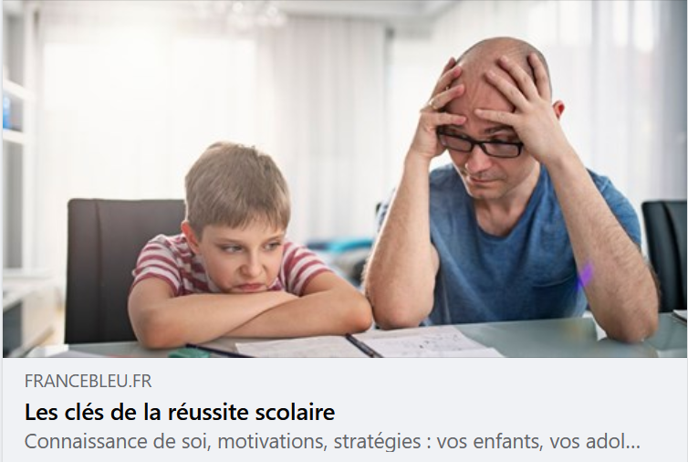 Les clés de la réussite scolaire sur France bleu