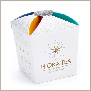 coffret assortiment 6 fleurs de thé