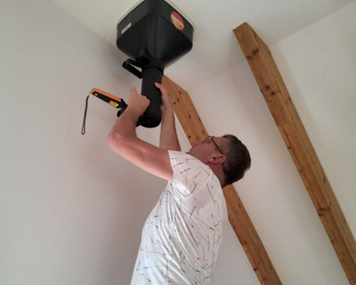 Messung Zuluft, WIRTH Ingenieure