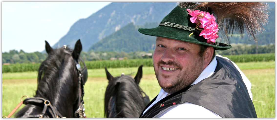 Carriage rides at Gasthof zur Post Kiefersfelden