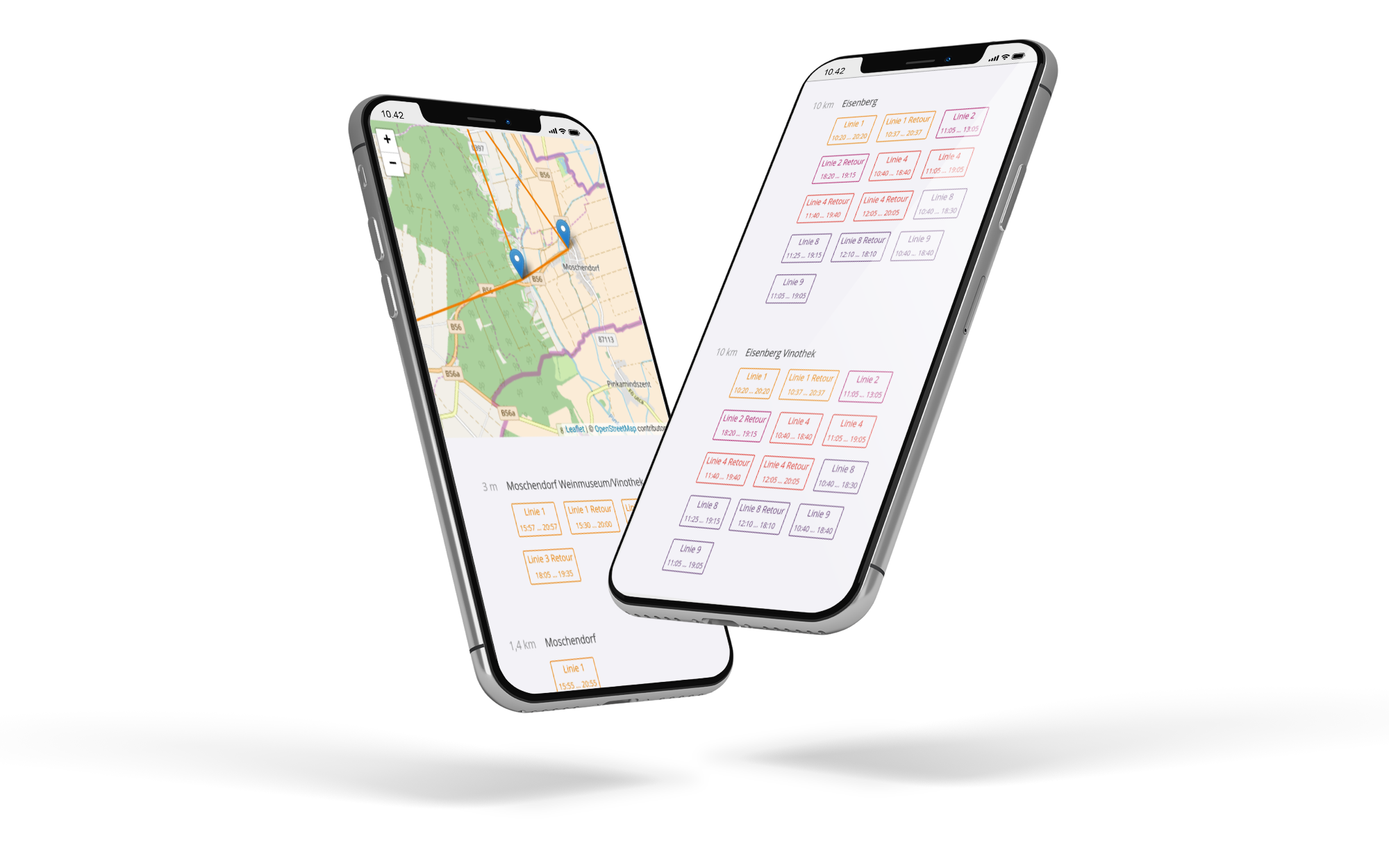 Weinfrühling 2024: Shuttle Bus App makes wine tasting convenient for visitors