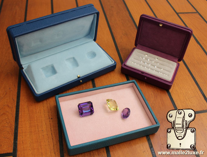 Ecrin bijoux et pierre précieuse sur mesure Made in france Paris