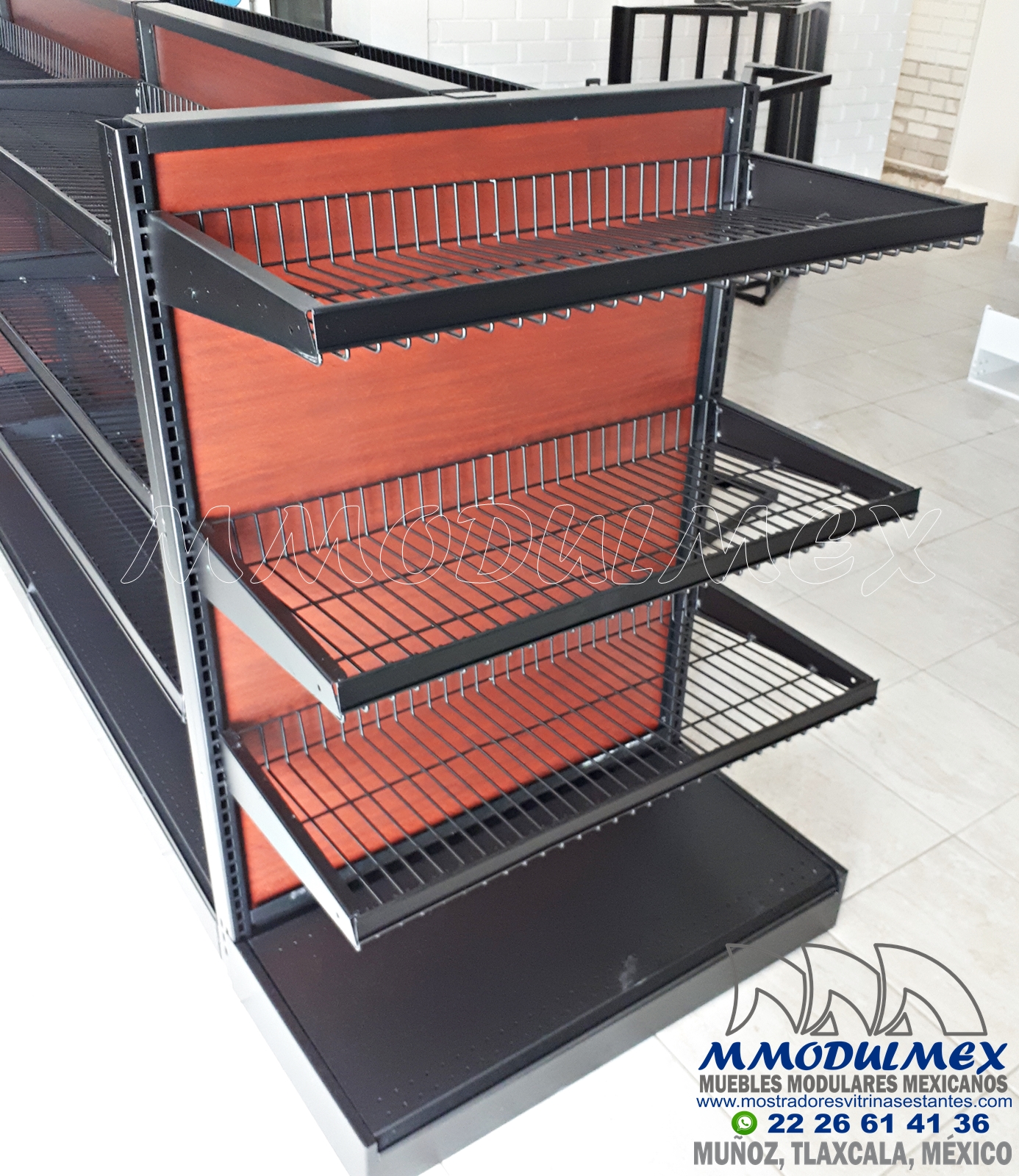 GÓNDOLAS METÁLICAS PARA FERRETERÍA, MUEBLES Y ESTANTERÍA PARA