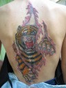 tiger Genestar Tattoo Okinawa JAPAN