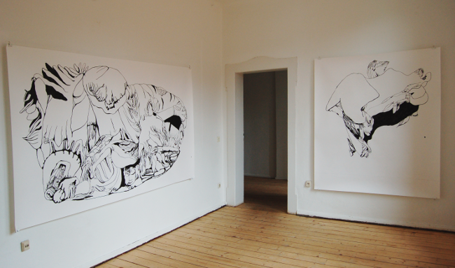 Diplomausstellung Innen/Außen, Ansicht 4, Susanne Renner, 2008 (Foto: Julia Hecht)
