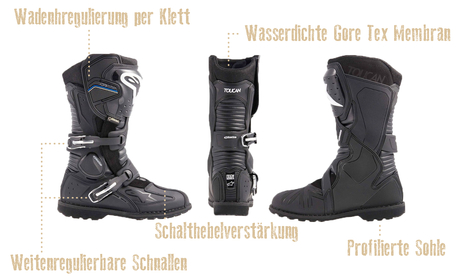 Alpinestars Toucan Motorradstiefel 