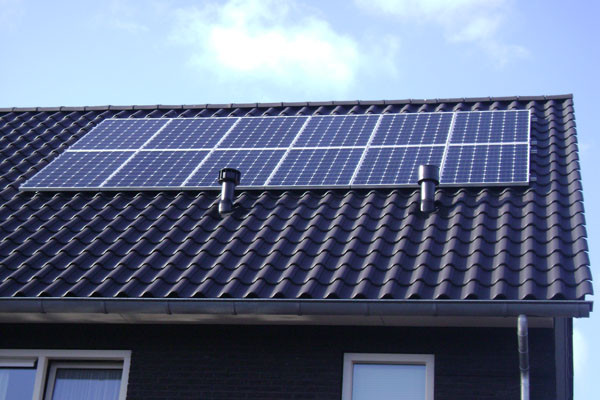 Monokristallijn zonnepanelen met aluminium frame