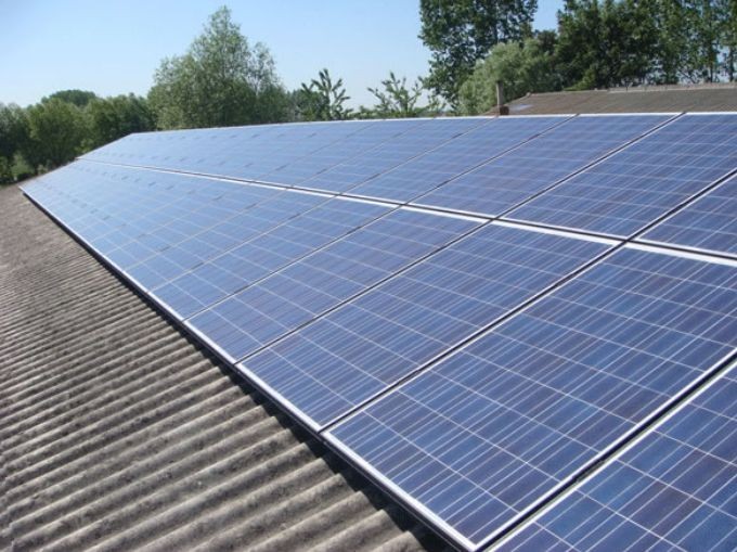 Polykristallijn zonnepanelen met aluminium frame
