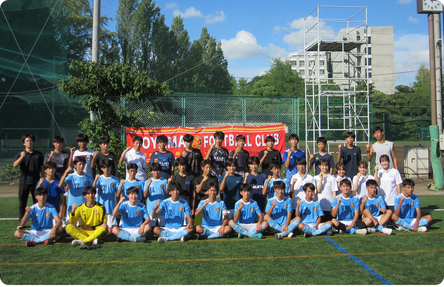 男子サッカー部　全国高校サッカー選手権　東京予選 2回戦・ブロック決勝