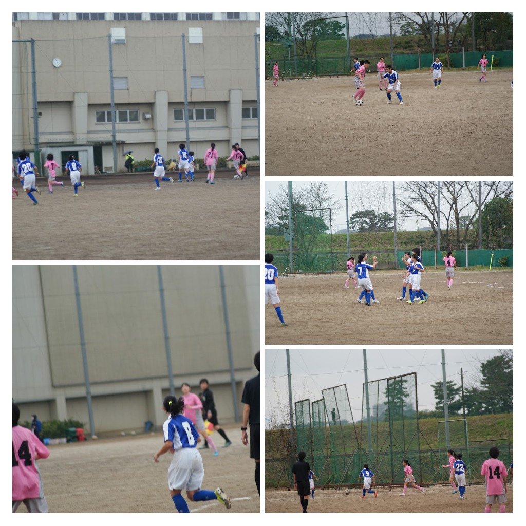 女子サッカー部　10月31日東京都女子リーグ高校の部1部　対日本大学第三高校