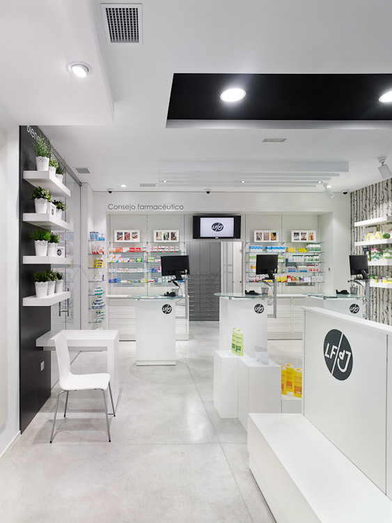 Farmacia de Jesus taller de farmacias. Diseño , proyectos y reformas de farmacias en Galicia Farmacia de Jesus taller de farmacias. Diseño , proyectos y reformas de farmacias en Galicia