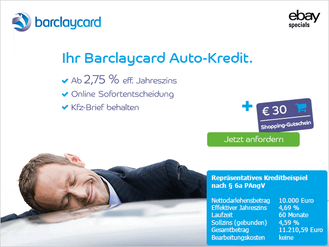 barclaycard Kredit Neukundengewinnung Maxi Ad