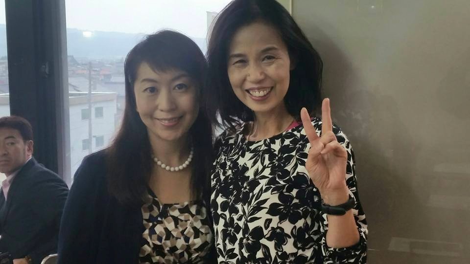 諏訪貴子氏講演参加　2015.09.17